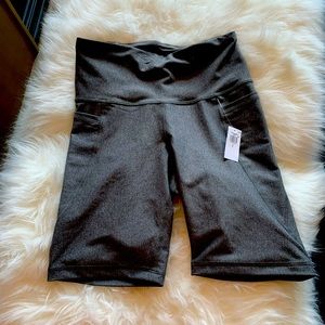 NWT small grey bike shorts